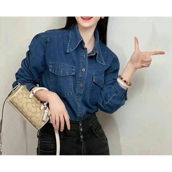 COACH LACEY Top Handle Crossbody Bag Signature Canvas Chalk Khaki Tassel CK689 - Picture 11 of 11